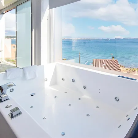 Ag A Fiestra Playa De Boiro Apartmán *
