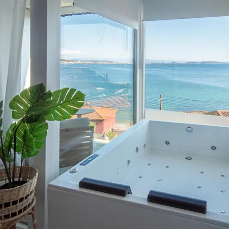Ag A Fiestra Playa De Boiro Apartmán